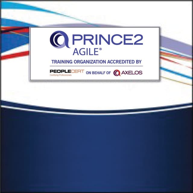 PRINCE2 Agile® Project Management - Introduction
