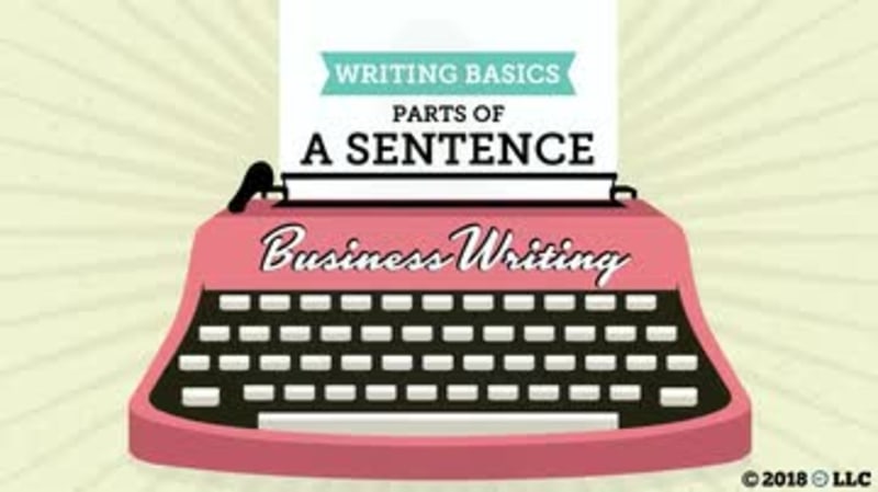 Writing Basics: Parts of a Sentence