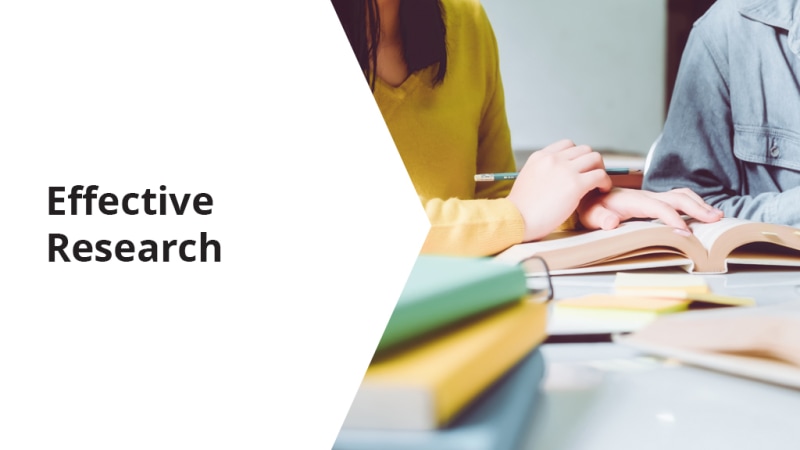 Effective Research and Reports