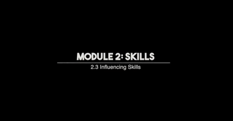 Influencing Skills