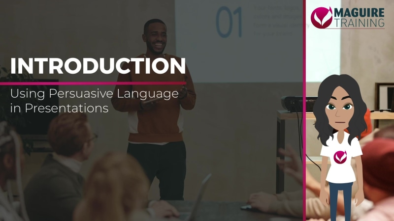 Using Persuasive Language in Presentations