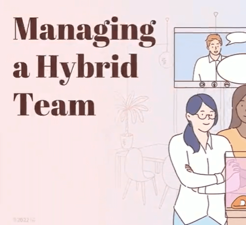 Managing a Hybrid Team