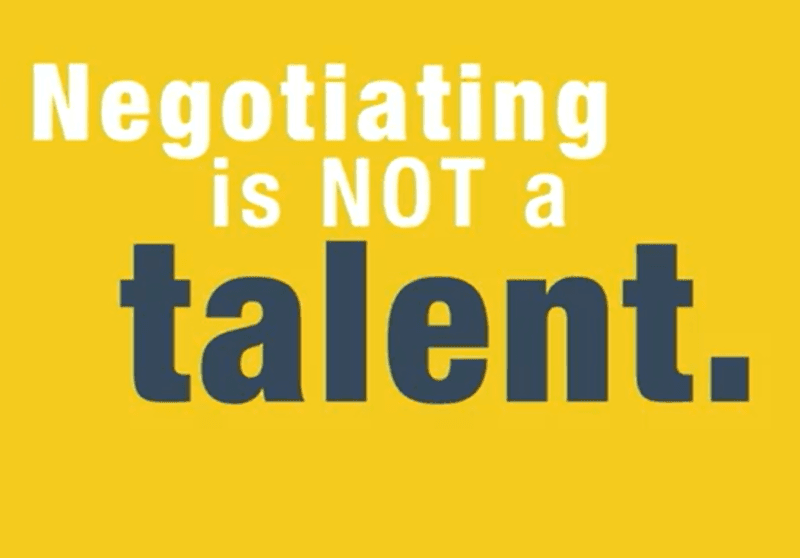 Negotiating Skills
