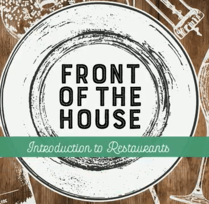 Hospitality Industry: Front of the House