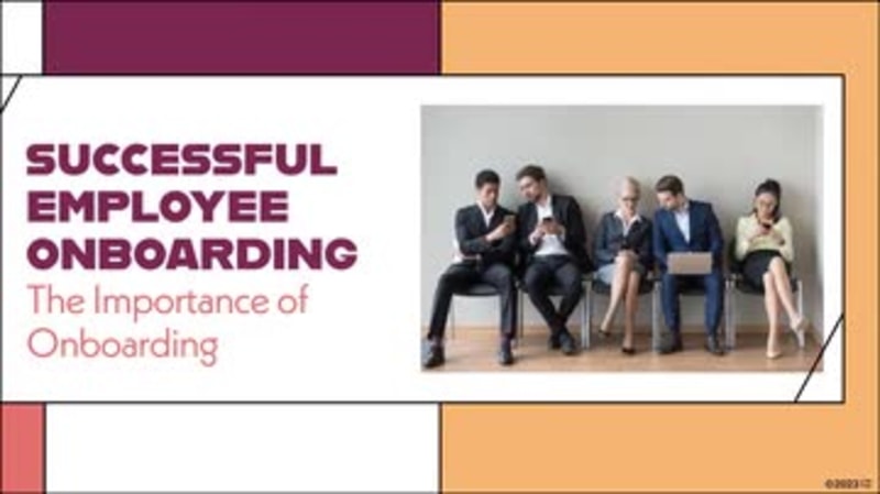 Successful Employee Onboarding: 01. The Importance of Onboarding