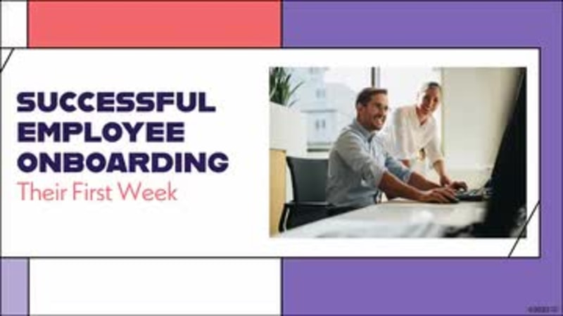 Successful Employee Onboarding: 04. Their First Week