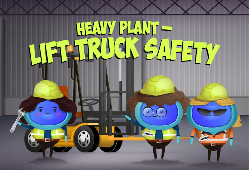 Heavy Plant - Lift Truck Safety (IOSH Approved & CPD Certified)
