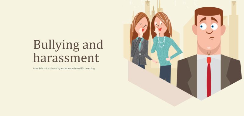 Bullying and harassment