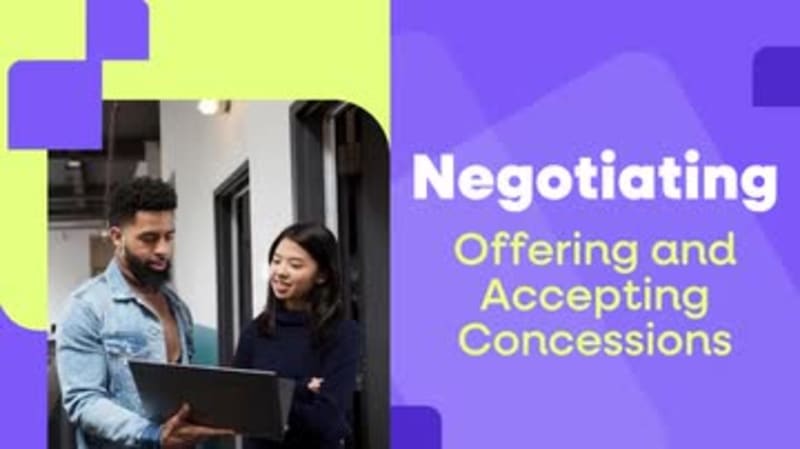 Negotiating: 07. Offering and Accepting Concessions
