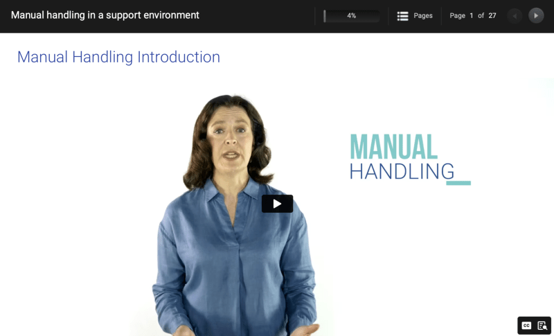 Safe manual handling for Australian support workers