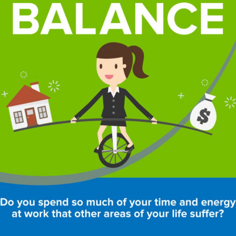 Finding the Right Work-Life Balance Infographic