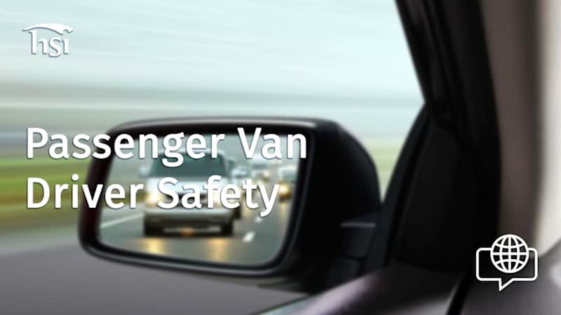 Passenger Van Driver Safety