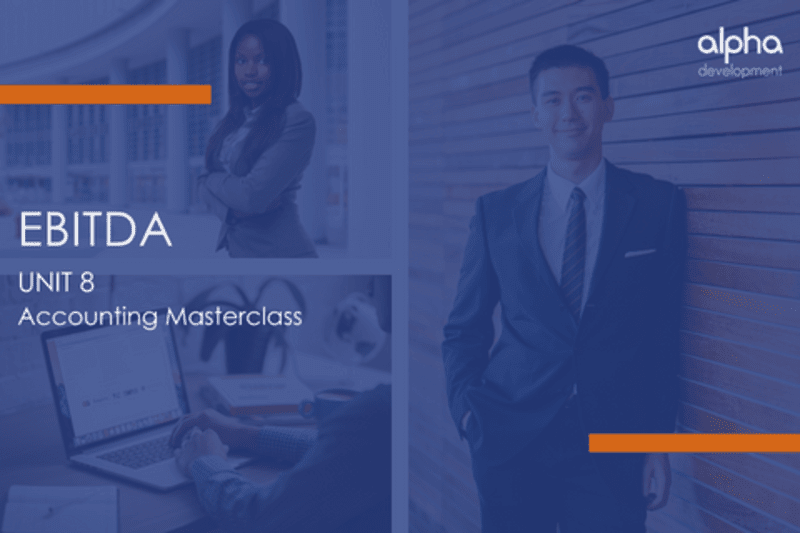 ACCOUNTING MASTERCLASS FOR FINANCIAL SERVICES: Ebitda?