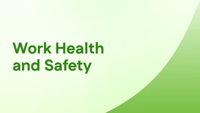 Work Health and Safety - New Aged Care Standard 2