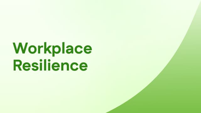 Workplace Resilience - New Aged Care Standard 2