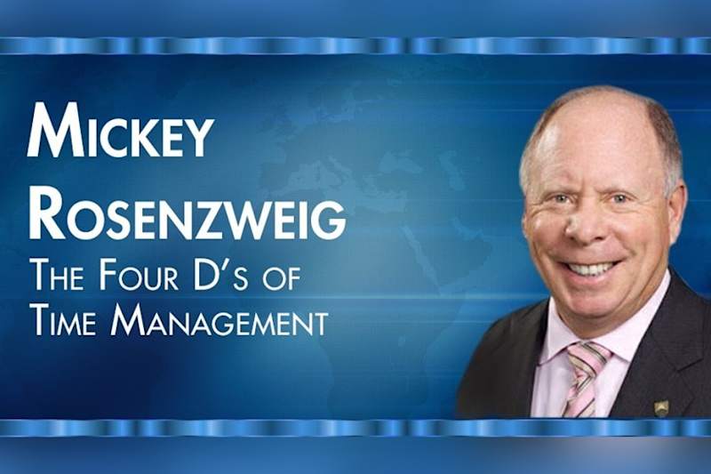 The Four D's of Time Management