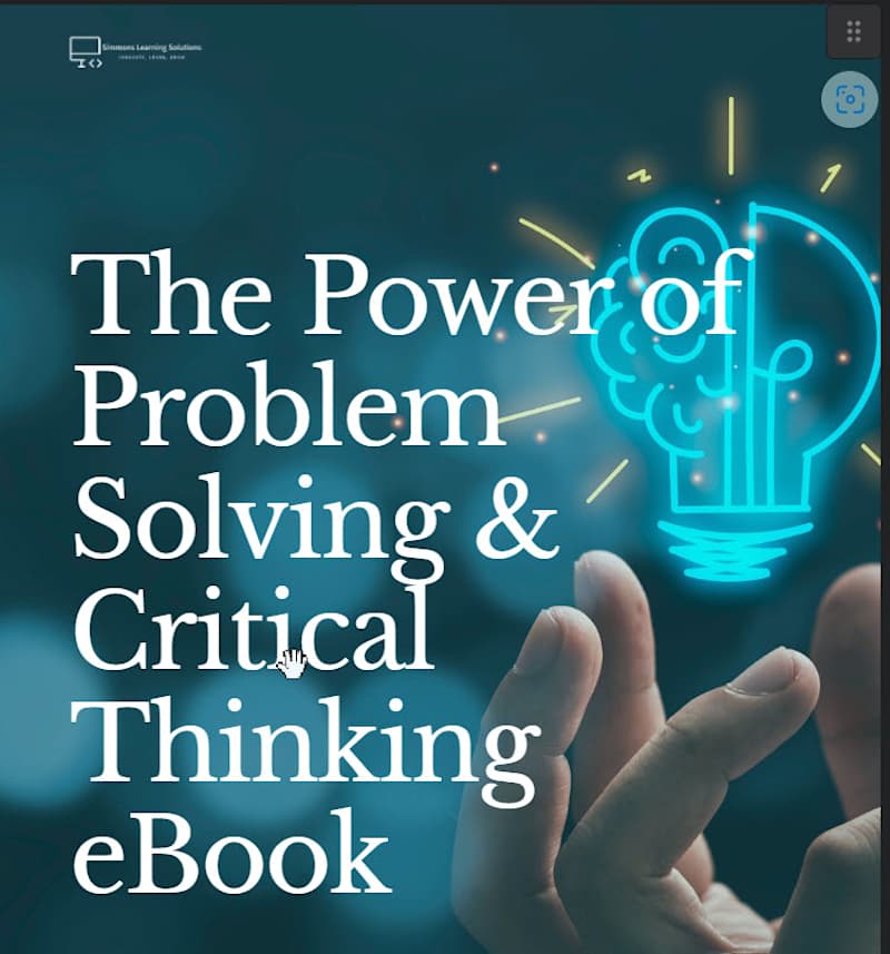 The Power of Problem Solving & Critical Thinking eBook