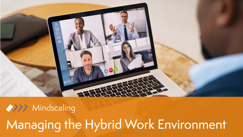 Managing Hybrid Work Teams by Mindscaling
