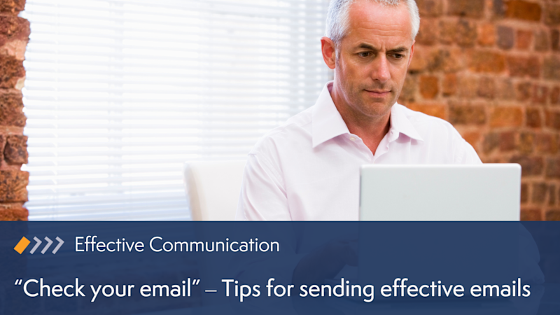 Tips for Sending Effective Emails
